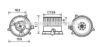 PRASCO FD8576 Electric Motor, interior blower